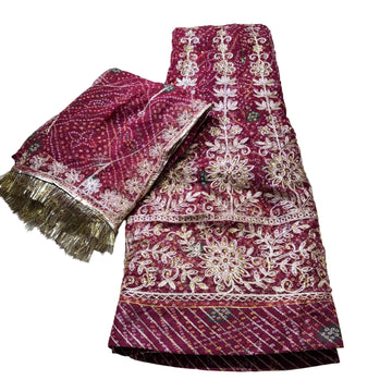 Rajputi Poshak – Kundan Zari Humrahi – Humrahi Odhni – Ganga Rajputi Poshak, Bikaner