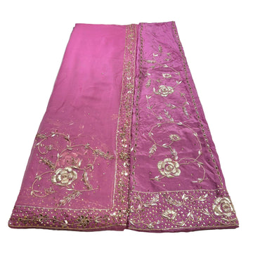 Rajputi Poshak – Zardozi & Cut Dana Bamber Satin with Thakhurji Odhni – Ganga Rajputi Poshak, Bikaner