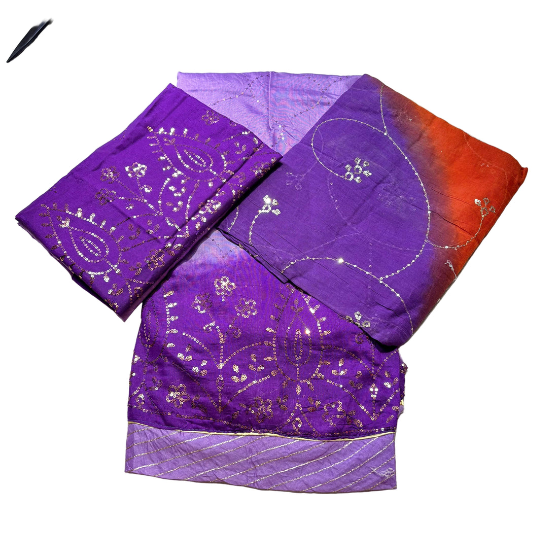 Rajputi Poshak – Tari & Gota-Jari Work Pure Cotton with Sarbati Poth Odhni – Ganga Rajputi Poshak, Bikaner