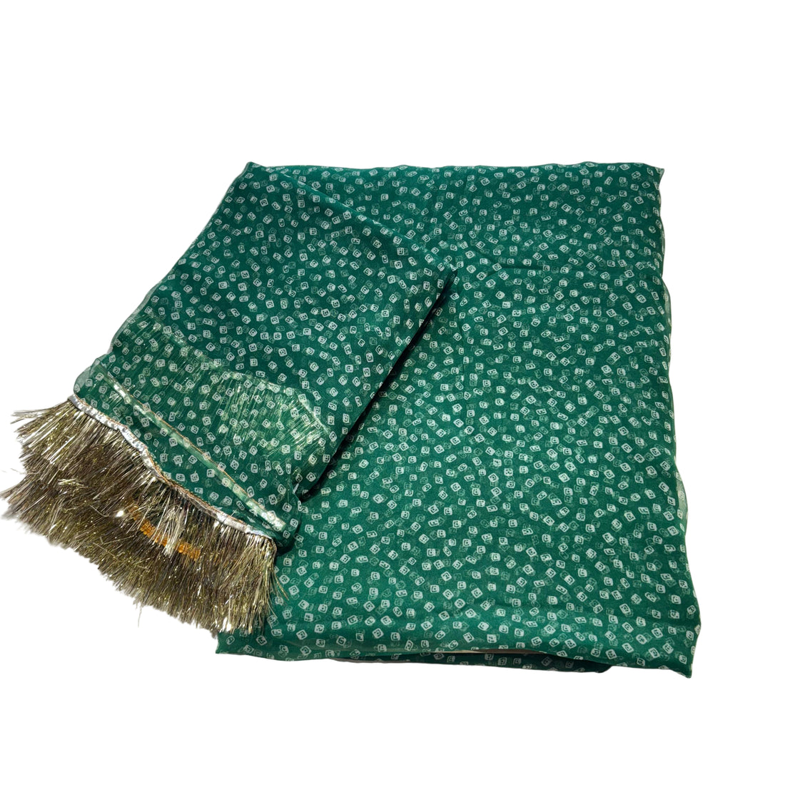 Rajputi Poshak – Bandhej Design – Blue with Humrahi Odhni – Ganga Rajputi Poshak, Bikaner