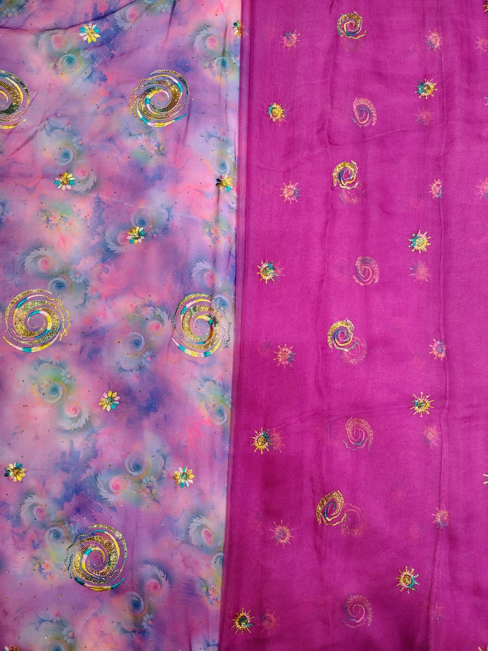 Elegant Tora Odhni Dress Set | Premium Fabric Rajputi Poshak | Festive Wear