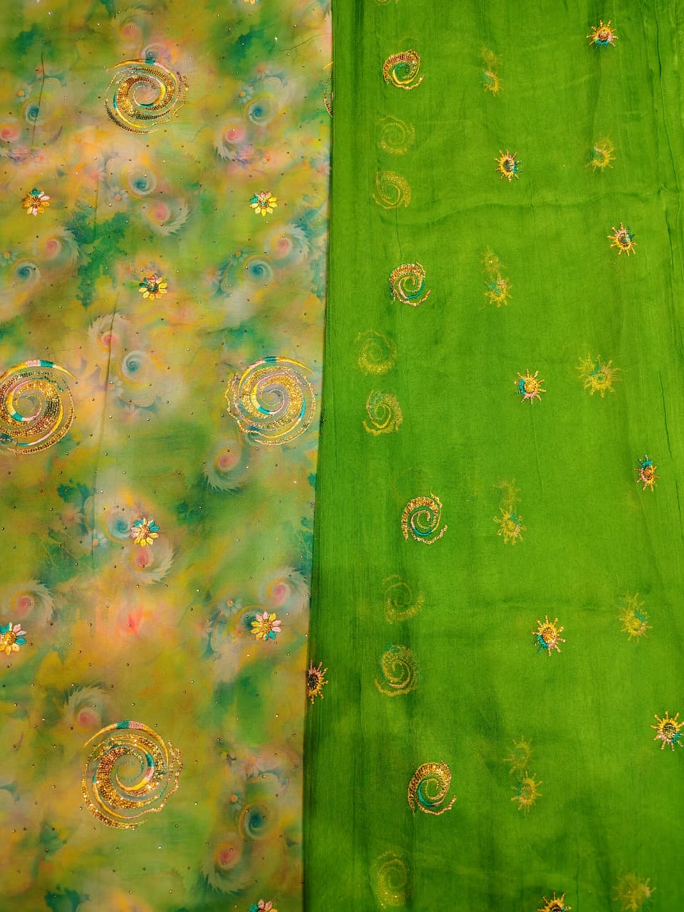 Elegant Tora Odhni Dress Set | Premium Fabric Rajputi Poshak | Festive Wear