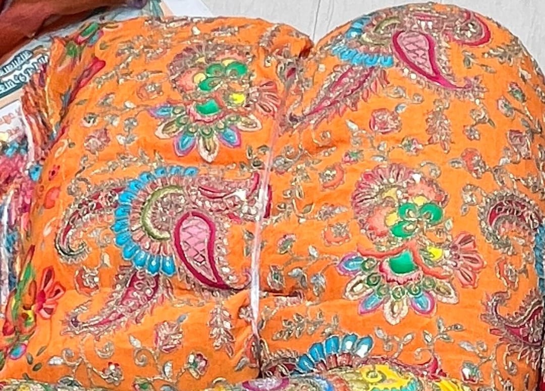 Pure Kapda Traditional Lehenga Set with odhni – Handcrafted Ethnic Wear for Women(650 rupees per meter)