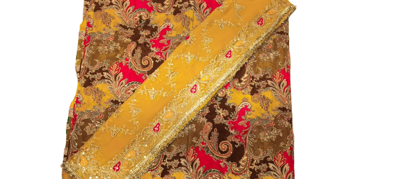 Premium Saas Bahu Rajputi Poshak Pure Fabric with Heavy Zari Work | Traditional Designer Wedding Wear