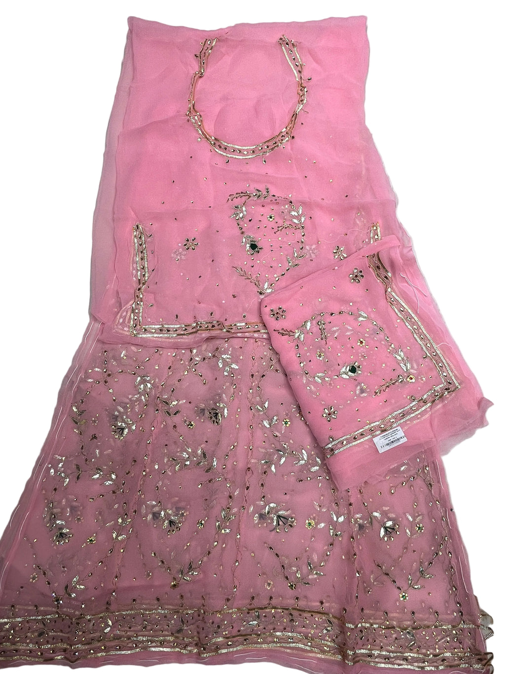 Pink Royal Rajputi Poshak for Women – Humrahi Fabric with Pure Odhni | Traditional Rajasthani Bridal & Wedding Wear