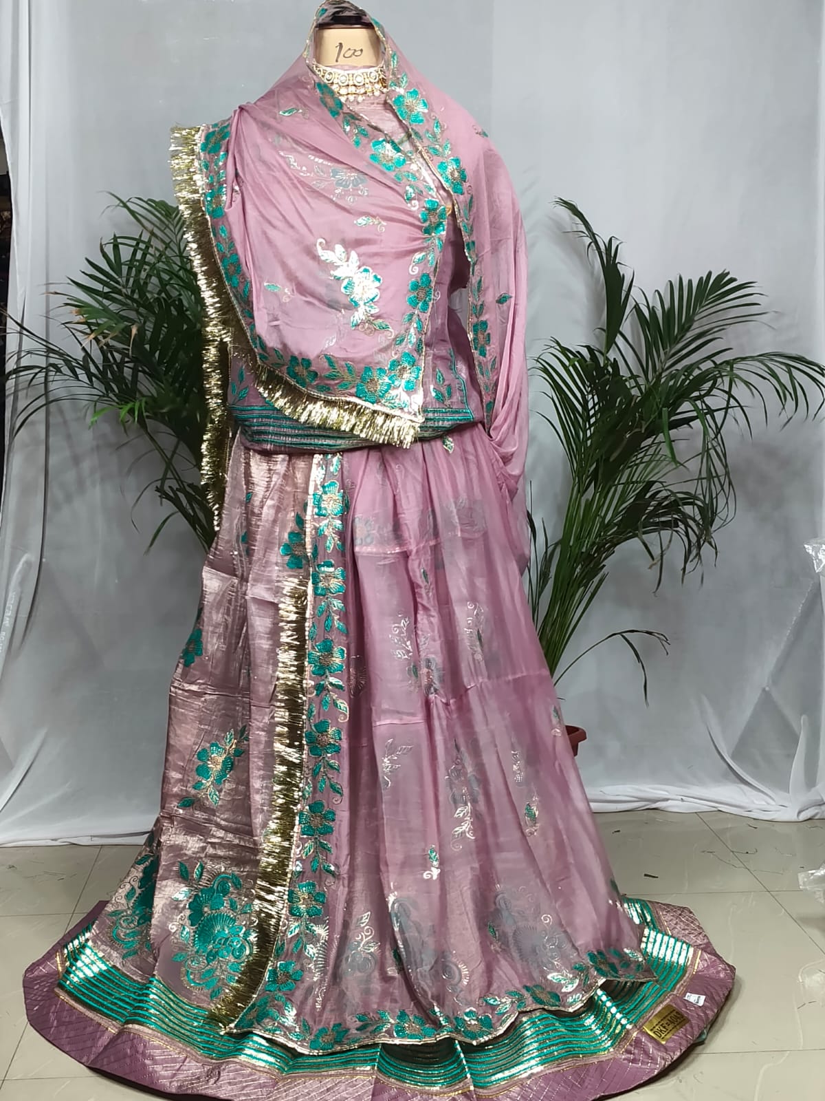 Rajputi Poshak - Sequin Zari And Thread Embroidery - Piyaji