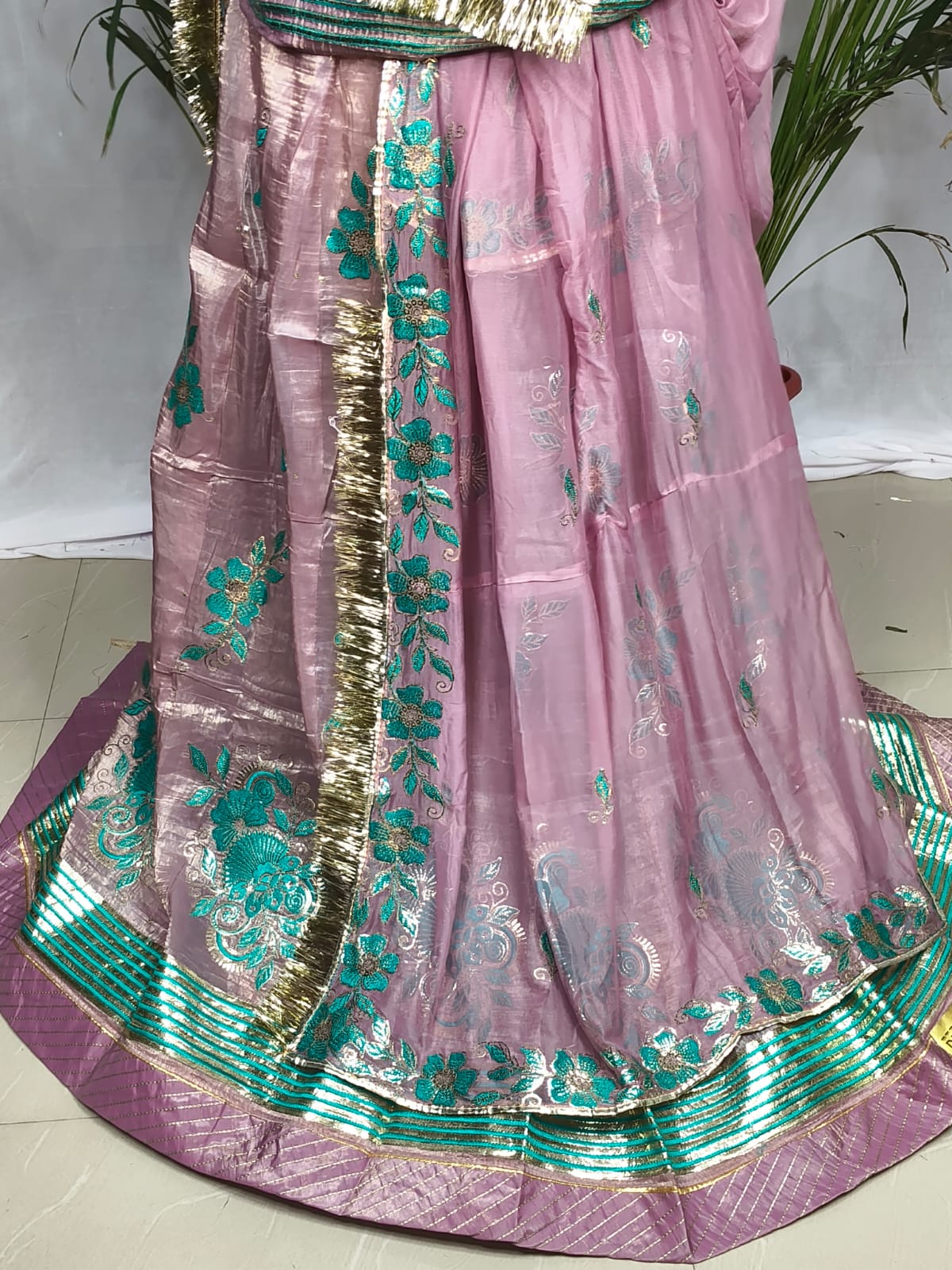 Rajputi Poshak - Sequin Zari And Thread Embroidery - Piyaji