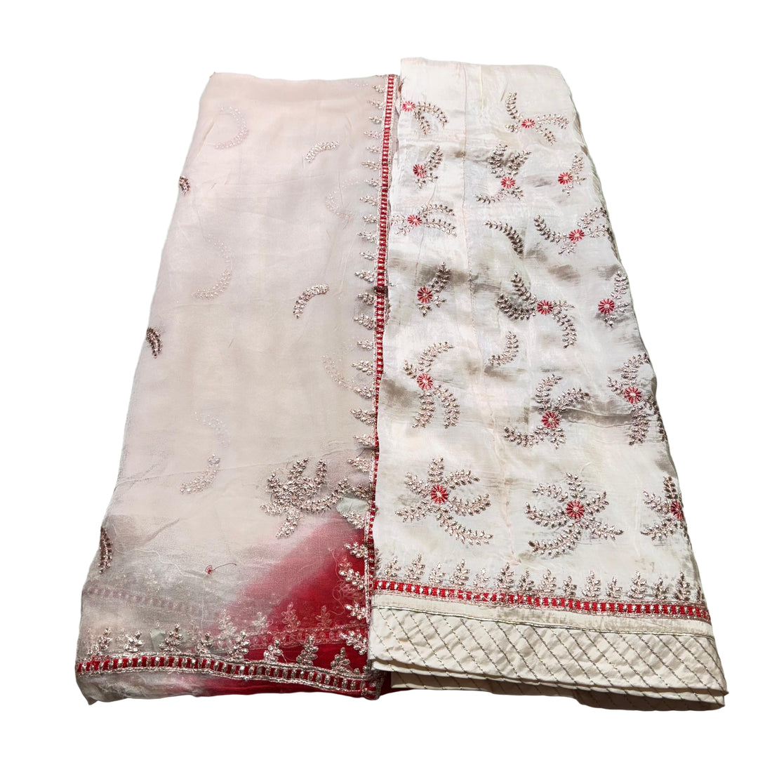 Rajputi Poshak – Tari Zari Resham Crepe – Multicolour with Pure Odhni – Ganga Rajputi Poshak, Bikaner
